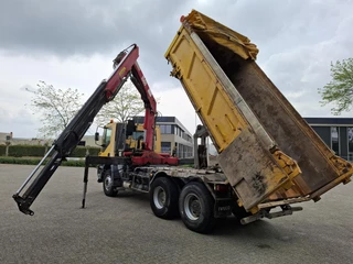 Iveco Trakker 2006 - 380T35 / 6X4 / 2X BIG AXLE / FULL STEEL / HMF 1560 K2 REMOTE / 2SIDE TIPPER / 335304 KM / NEW TURBO / AIRCO / EURO-3 / 2006 bild 7