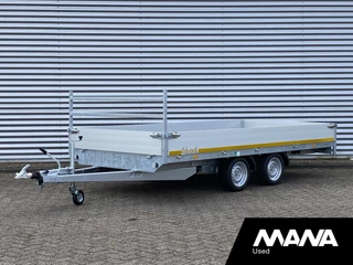 Eduard 4020 2024 - Plateau 3000kg 2as Tandem 400X200 cm Geremd te koop