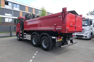 MAN TGS 2014 - 26.480 | 6X6 | 2 Side Tipper + Hydraulic dust cover | PALFINGER Q170Z84TI + Easy fold | 665130Km | 2014 | Full Steel | Drum brakes | Trailer coupling | TUV/MOT/APK 08-2026 | NL-Truck obrazek 5