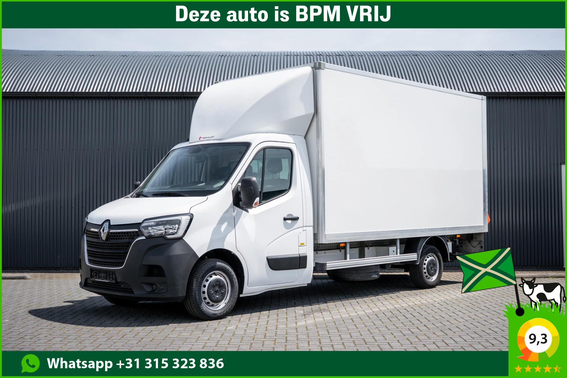 Renault Master 2023 - 2.3dCi | Bakwagen met Laadklep | LED | Carplay | Camera | Cruise obrázek 1