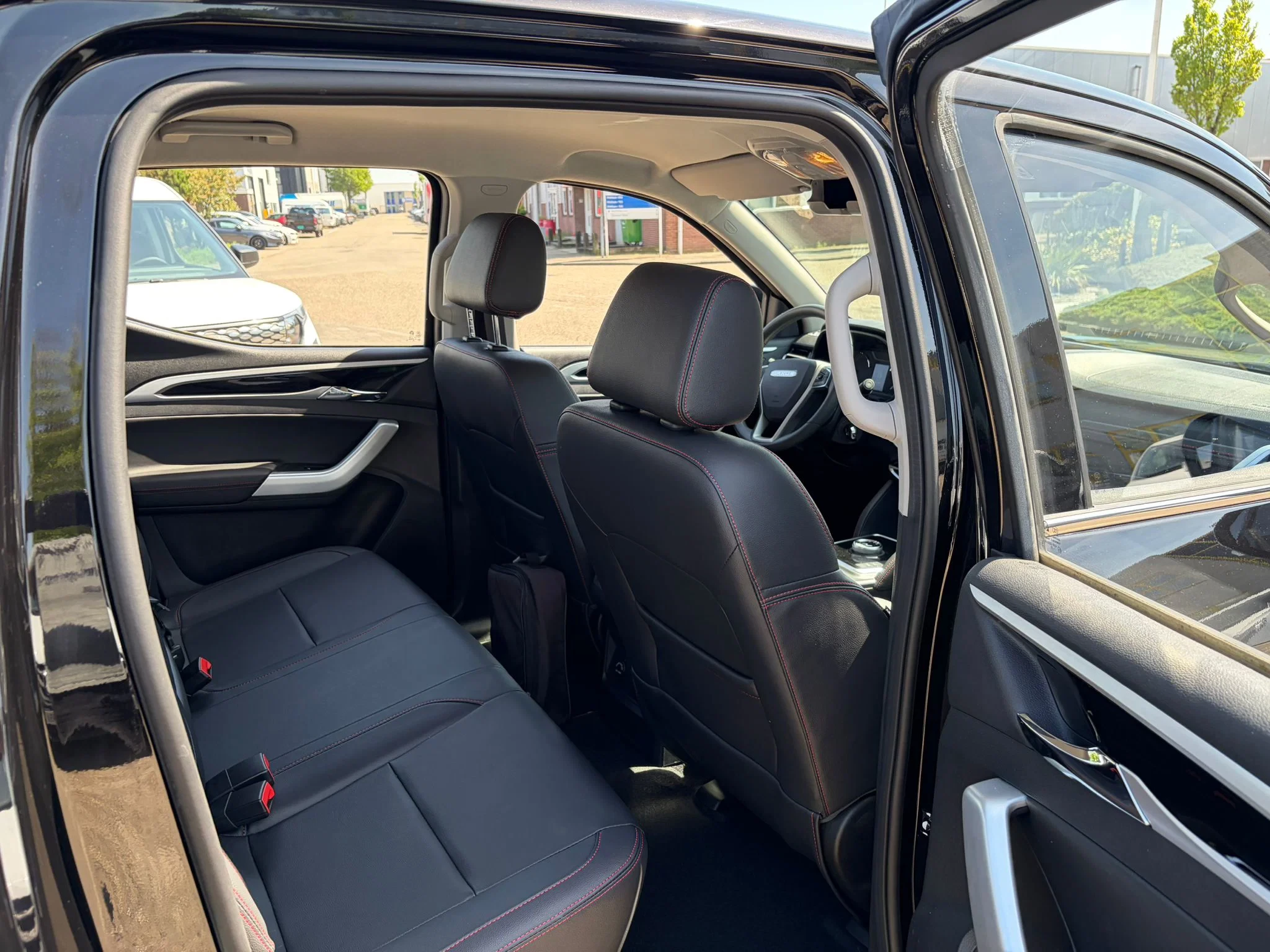Maxus T90 EV 2026 - Maxus Pick-up 89kWh WLTP 470KM Dubbelcabine Grijs Kenteken Automaat Airco CarPlay NIEUW afbeelding 11