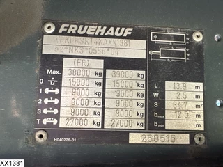 Fruehauf N/A 2019 - Tautliner Lift axle bild 4