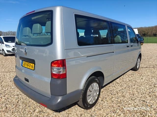 Volkswagen Transporter 2010 - Kombi 2.0 TDI L2H1 Trendline , Lang , euro 5 , Airco , 9 persoons ,2027 , Apk april 2027 , lage km. bild 6