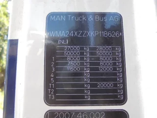 MAN TGX 2018 - 26.500 XXL NL TRUCK SMART TACHO bild 19