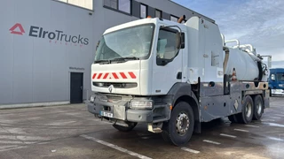Renault Kerax 370 (10970L / CAMION FRANCAIS / VIDANGEUR / 6X4 / LAMES / GRAND PONT) EL24566