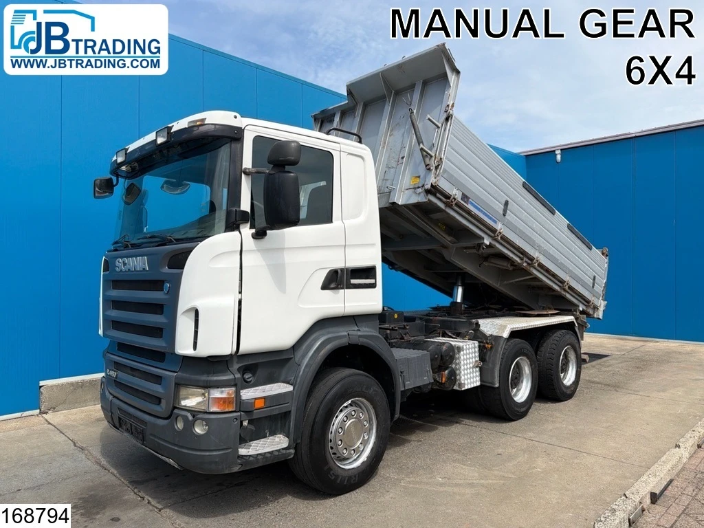 Scania R 2007 - 480 6x4, Retarder, Manual, Steel suspension afbeelding 1
