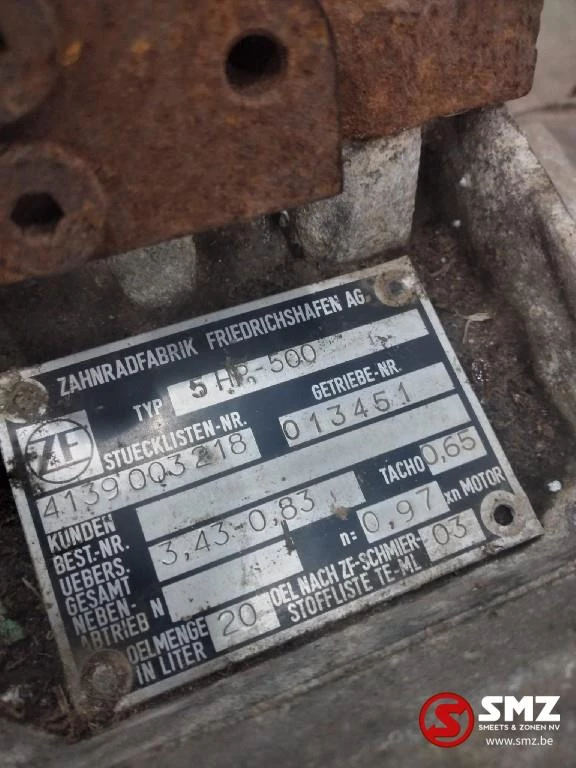 ZF - Occ versnellngsbak ZF 5HP-500 + PTO image 6