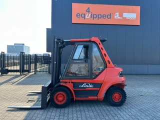 Linde N/A 2003 - H60D-02 / fork positioner / 6.000kg / duplex / 6 cil. Deutz diesel изображение 4