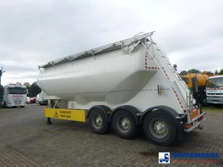 Feldbinder Powder tank alu 40 m3 / 1 comp + compressor 2015 Bild 3 Miniaturansicht