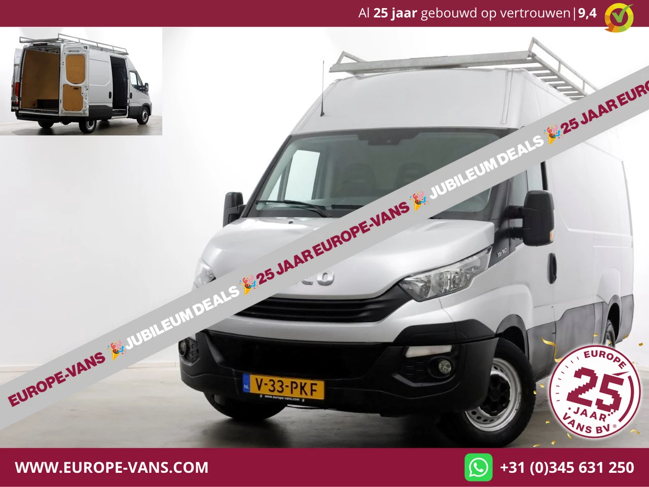 Iveco Daily 2018 - 35S14 136pk E6 L2H2 Airco/Imperiaal/Trekgewicht 3500kg 08-2018 Bild 1