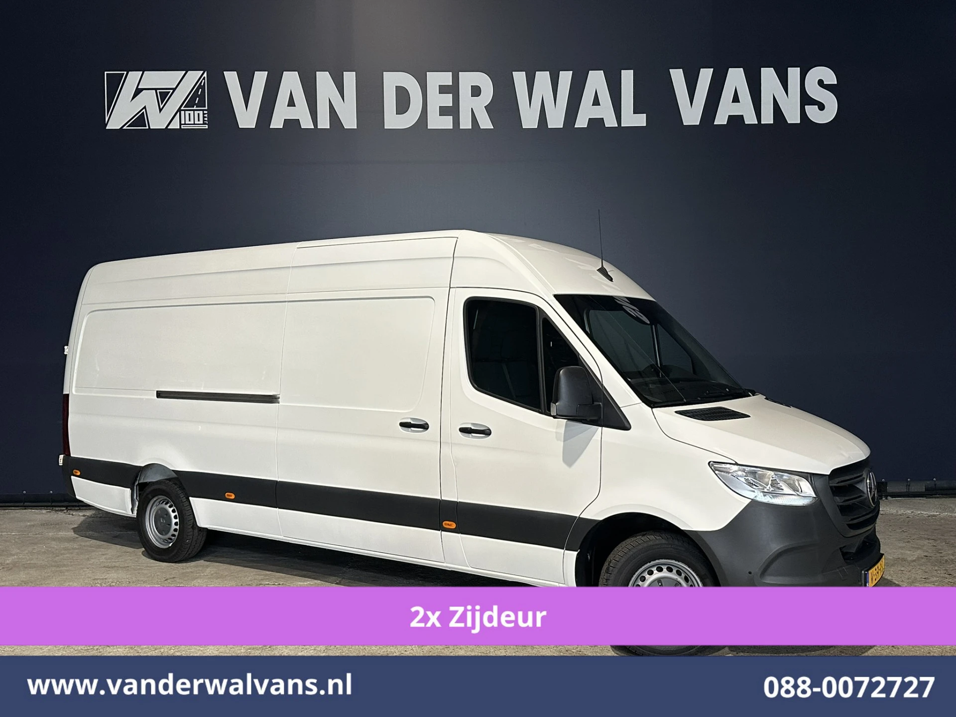 Mercedes-Benz Sprinter 2021 - 315 CDI 150pk L3H2 Euro6 Airco | 2x zijdeur | Camera | Apple Carplay | Tachograaf afbeelding 1
