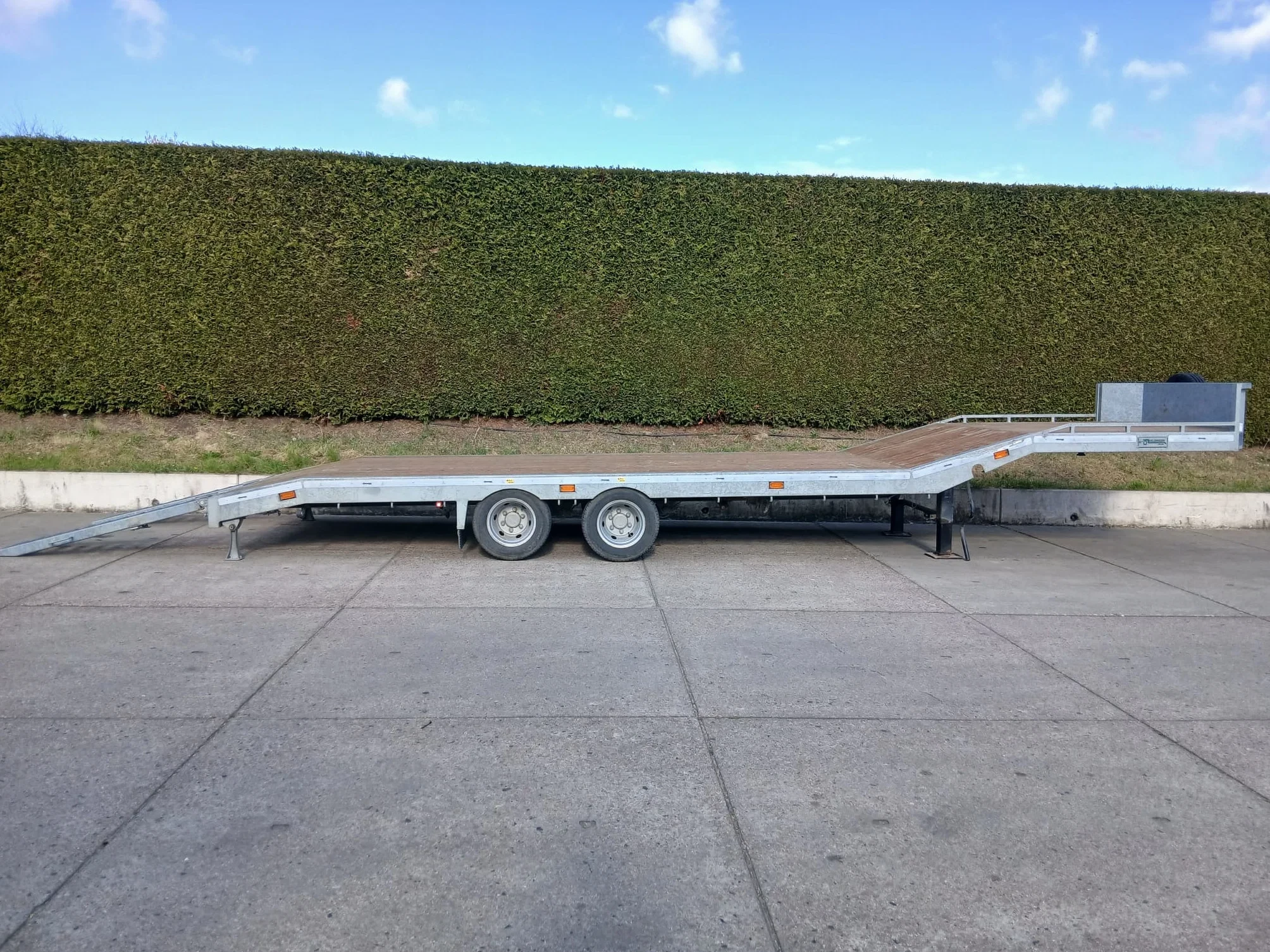 Veldhuizen P53-3 2024 - 8,0-tons Semi-dieplader 8,5 m. Bild 5
