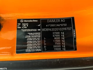 Mercedes-Benz Actros 2019 - 2546 Euro 6 Kroll Combi kolkenzuiger image 36