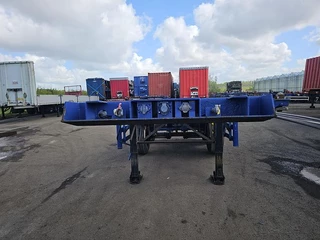 Renders 2 axle 20 ft container chassis  steel  springs bpw drum heavy duty 1996 - N/A image 7