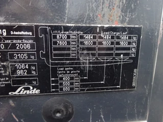 Linde N/A 2006 - R16X / 1600 kg / Reachtruck / Only for parts! obrazek 11