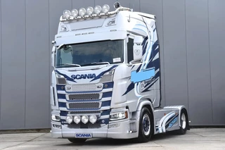 Scania S 2018 - S650 V8 NGS 4x2NB - NEW TACHO - HYDRAULIC SYSTEM - RETARDER - FULL AIR/ 4 POINT AIR REAR - PARK. AIRCO - ALCOA'S - LED - te koop
