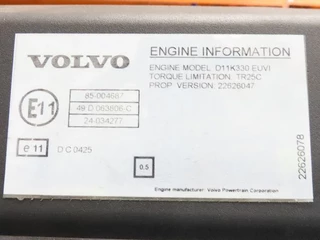 Volvo N/A - Engines & Parts Motor D11K330 E6 Volvo obrazek 3