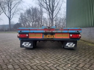 Gheysen en Verpoort N/A 2011 - R2110B 2 As Dieplader Aanhangwagen Open - T.b.v. Containers - Bladvering, 83-WFF-5 imagen 3
