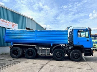 MAN 41.464 F2000 1999 - 8X4 FULL STEEL KIPPER (EURO 2 / ZF16 MANUAL GEARBOX / ZF-INTARDER / FULL STEEL SUSPENSION / REDUCTION AXLES) obrazek 4