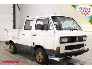 Volkswagen Transporter 1990 - T3 1.7 D Pritsche DoKa 6-Pers AHK afbeelding 2 miniatuur