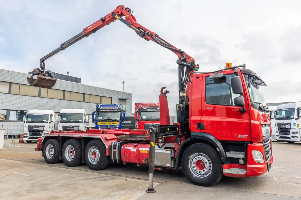 DAF CF 440 2015 - FAK -8x2 + Palfinger Epsilon Q180 Z95TR zdjęcie 5