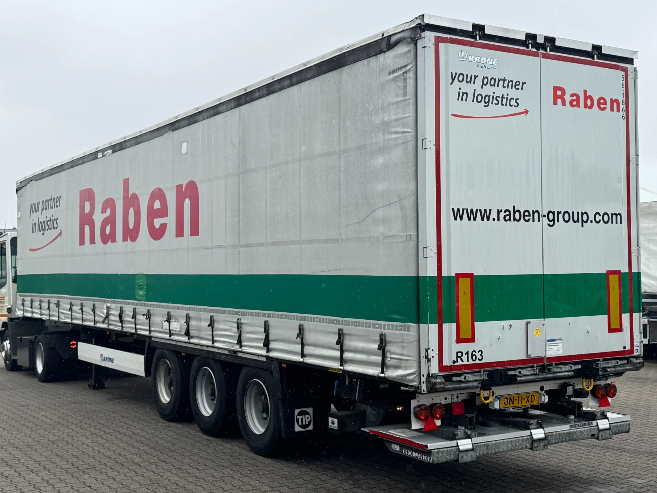 Krone 2015 - Schuifzeil-Dak / Laadklep / BPW-Axle / Code XL / APK afbeelding 2