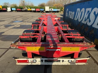 Nooteboom N/A 2001 - CT-53-04D + CT-26-01,COMBITRAILER 2x20-30-40-45ft HC, 3 X LIFT 2 X STUUR  TUV TILL 08-03-2026 bild 3