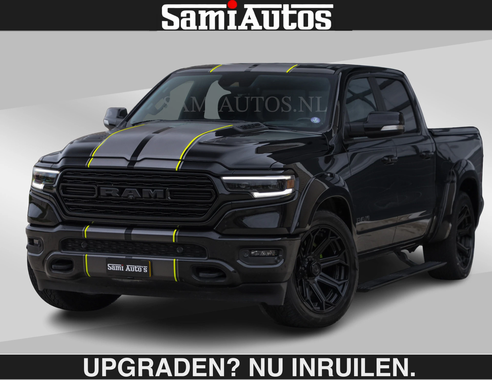 Dodge Ram Pick-Up 2023 - WIDE BODY | LIMITED 5.7 V8 | STRIPING | DIKKE WIELEN | MWK KLEP | OPEN UITLAAT KLEP | BOM VOL | HUD | LUCHTVERING | image 1