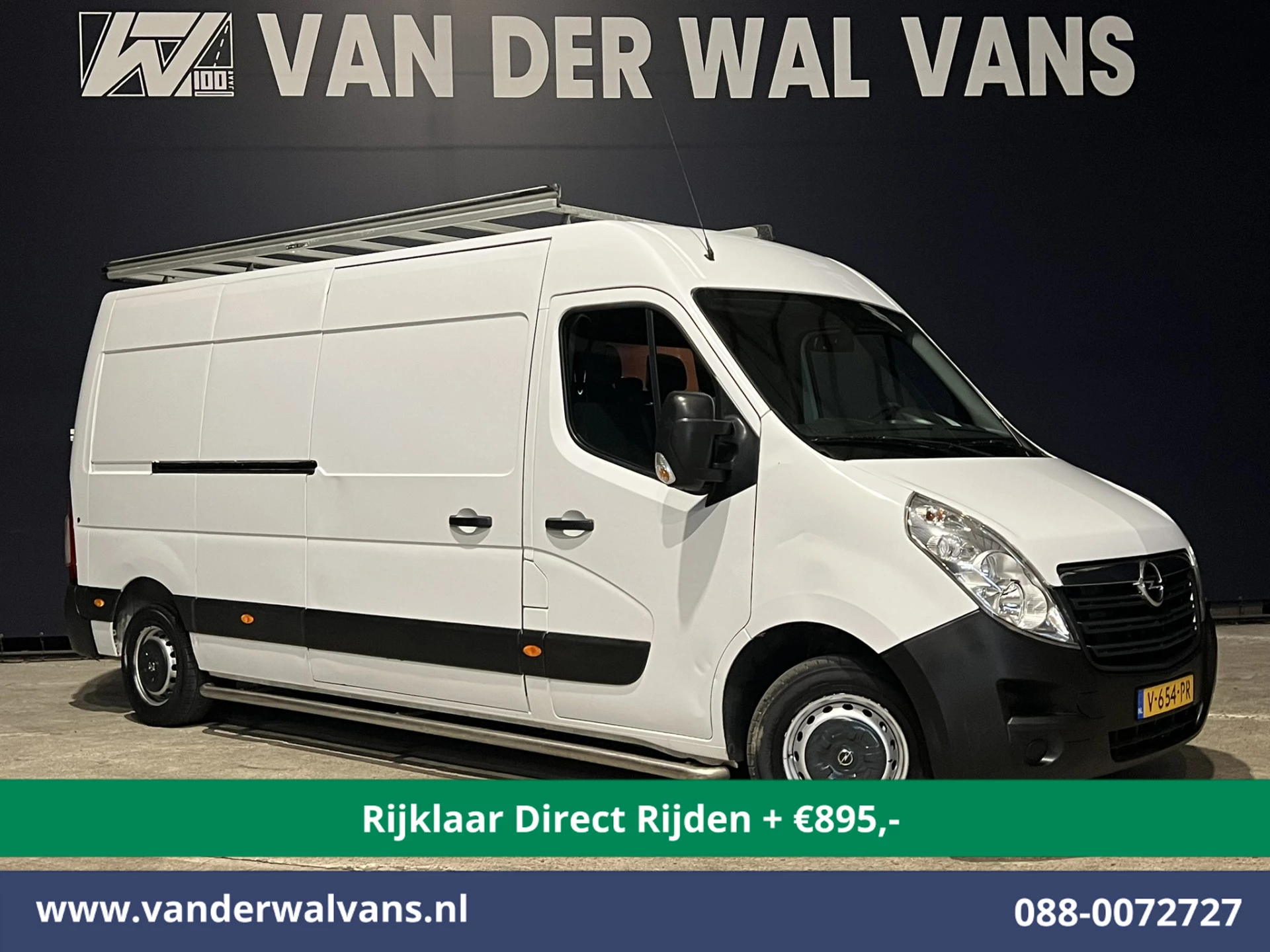Opel Movano 2018 - 2.3 CDTI L3H2 Euro6 *Rijklaar Direct Rijden* Airco | Imperiaal | 2500kg Trekhaak | Cruisecontrol | Parkeersensoren afbeelding 1