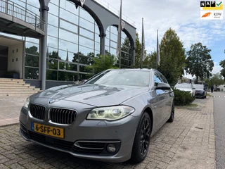 BMW 5 Serie 2013 - Touring 528i aut /panod./leer/navi/head up/etc afbeelding 1 miniatuur