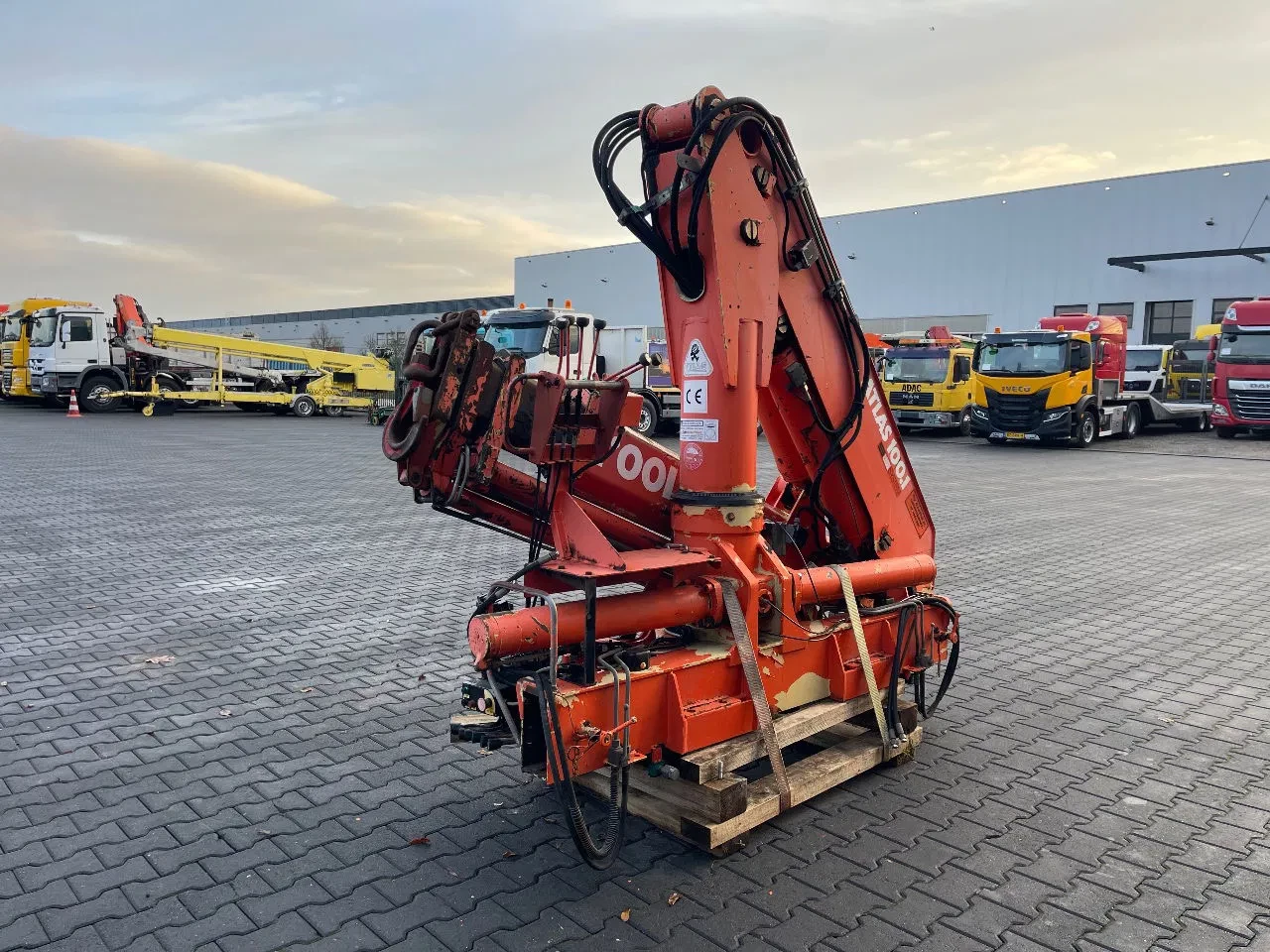Atlas 1996 - AK 100.1 A-3 Crane / Kraan / Autolaadkraan / Ladekrane / Kran / Grua / Grues afbeelding 5