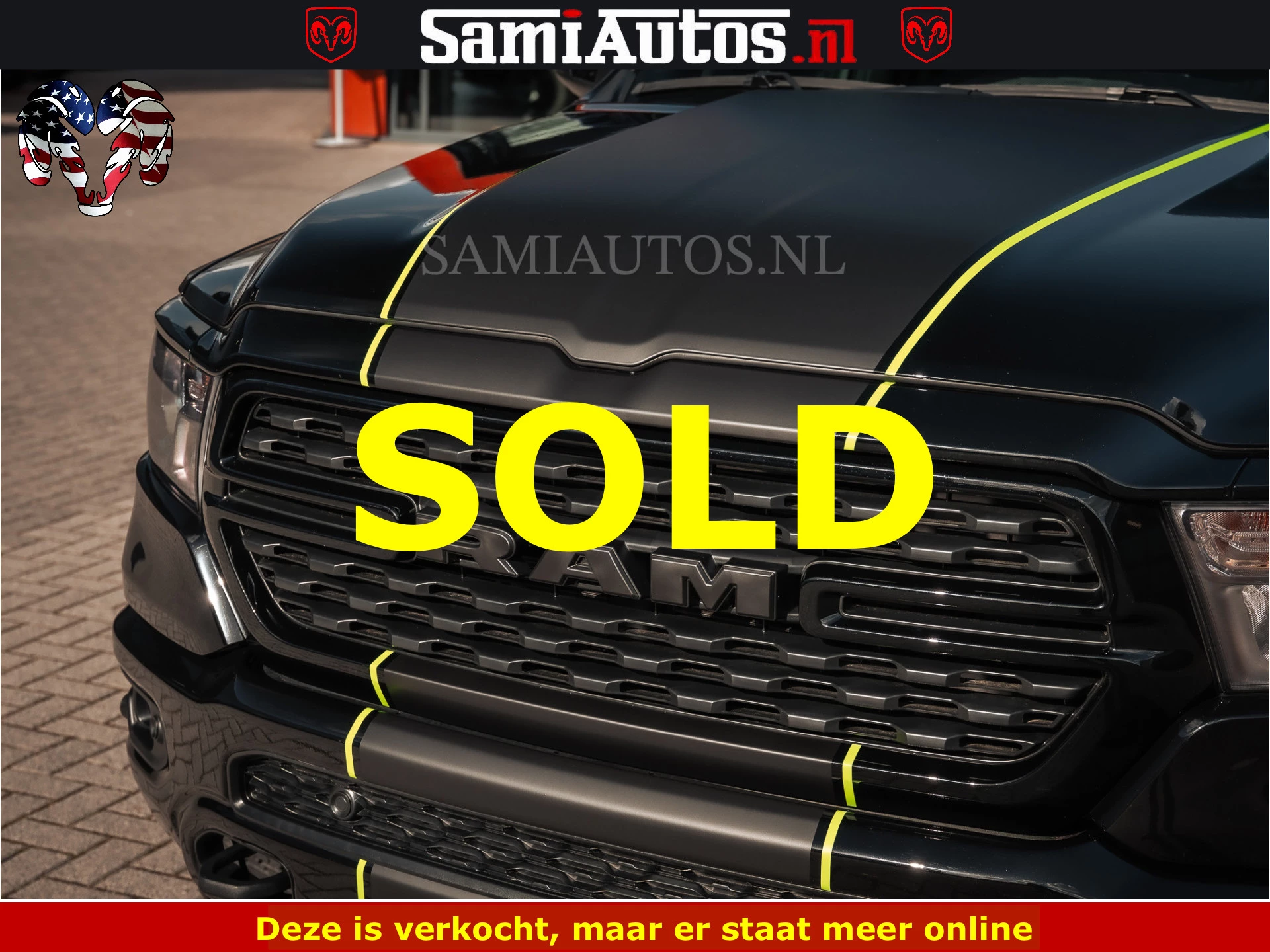 Dodge Ram Pick-Up 2024 - SPORT | 5.7 V8 4x4 HEMI | PANORAMA DAK | GROOTSCHERM 12 INCH | LPG | Diamond Black Pearl | obrázek 6