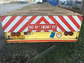 EKW N/A 1980 - 2 As Vrachtwagen Aanhangwagen Open - Uitschuifbaar: 4 mtr, LLG-56-Z - 40 km bild 4