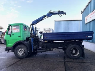 Mercedes-Benz 1617 1987 - C 4x2 KIPPER WITH CRANE (6-CILINDER ENGINE / MANUAL GEARBOX / FULL STEEL SUSPENSION) immagine 7