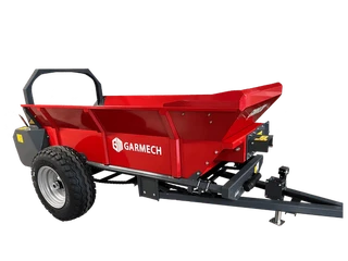 Garmech mestverspreider voor minitractor NIEUW 2026 afbeelding 1 miniatuur