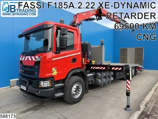 Scania G 2020 - 410 EURO 6d, CNG, Retarder, PTO, Fassi te koop