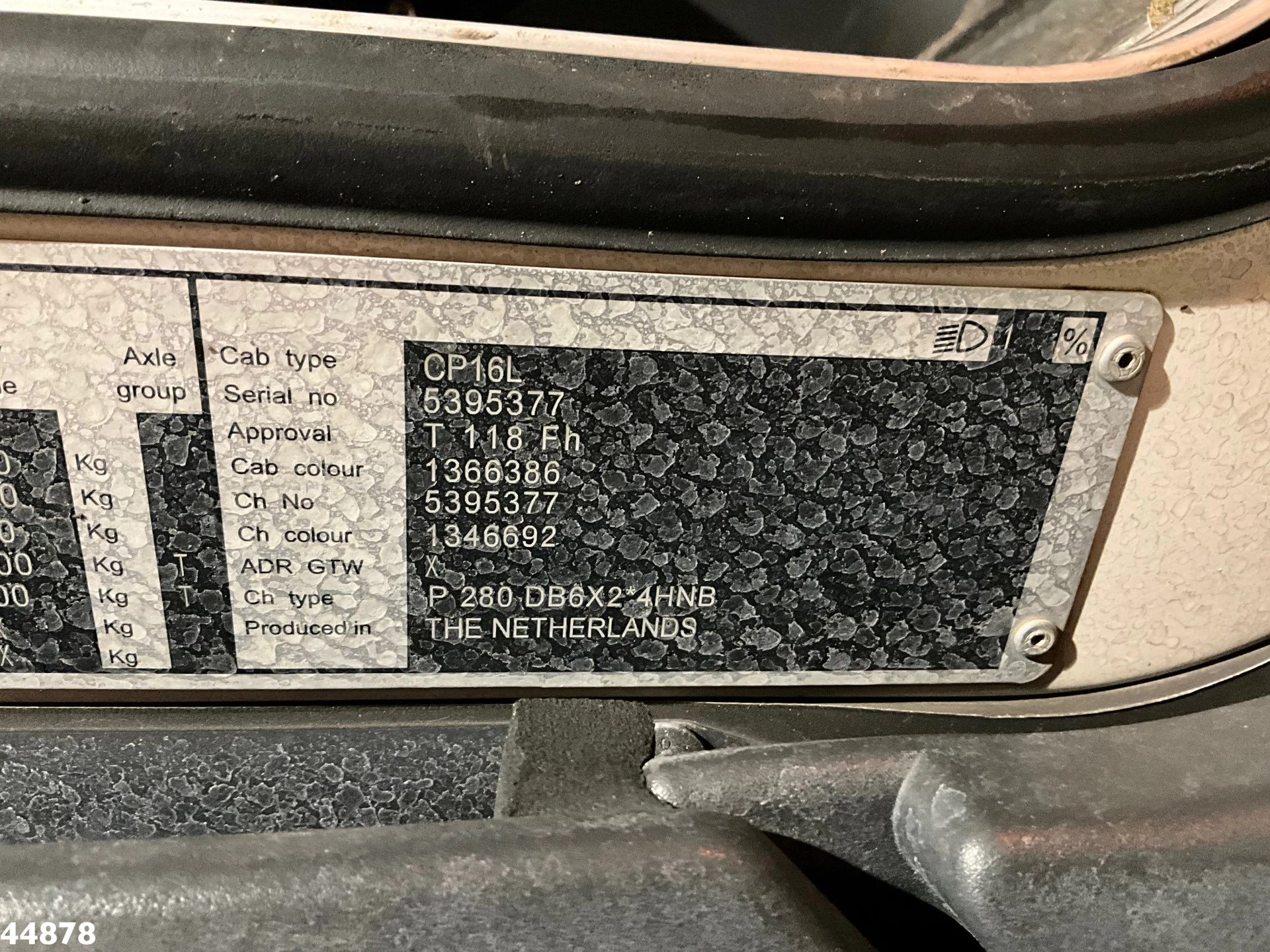 Scania P 2015 - 280 6x2 Euro 6 VDL Translift zijlader Just 159.334 km! obrázek 20