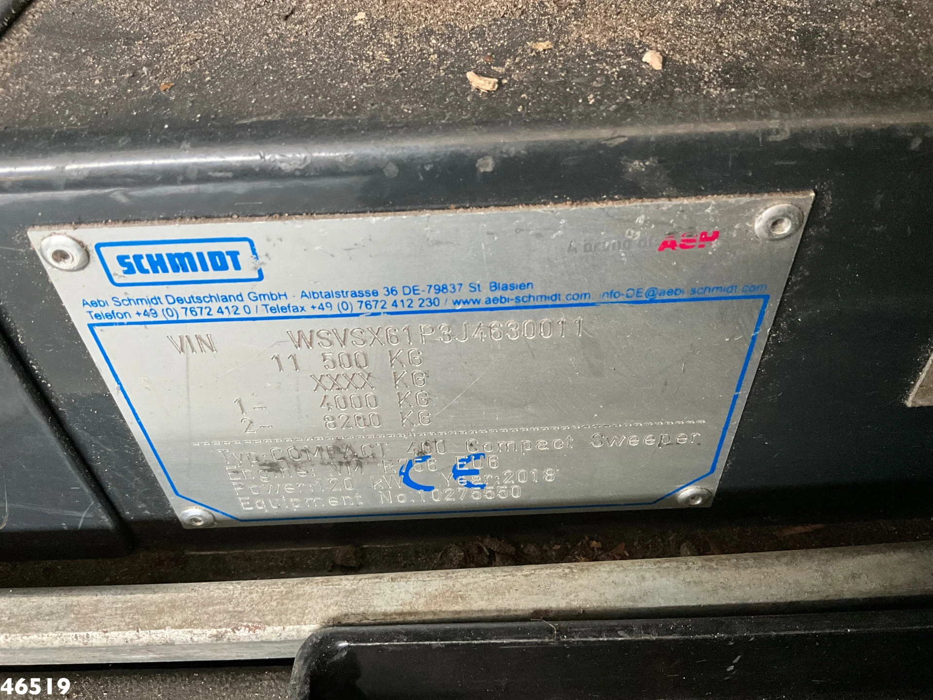 Schmidt Compact 400 Euro 6 with 3-rd brush 2019 afbeelding 17