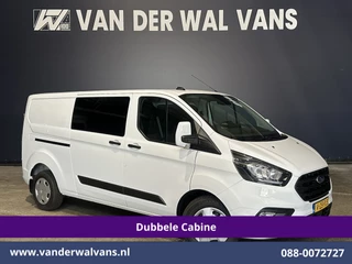 Ford Transit Custom 2023 - 2.0 TDCI 131pk L2H1 Dubbele Cabine Euro6 Airco | 6-Zits | Cruisecontrol | 2550kg Trekhaak image 1