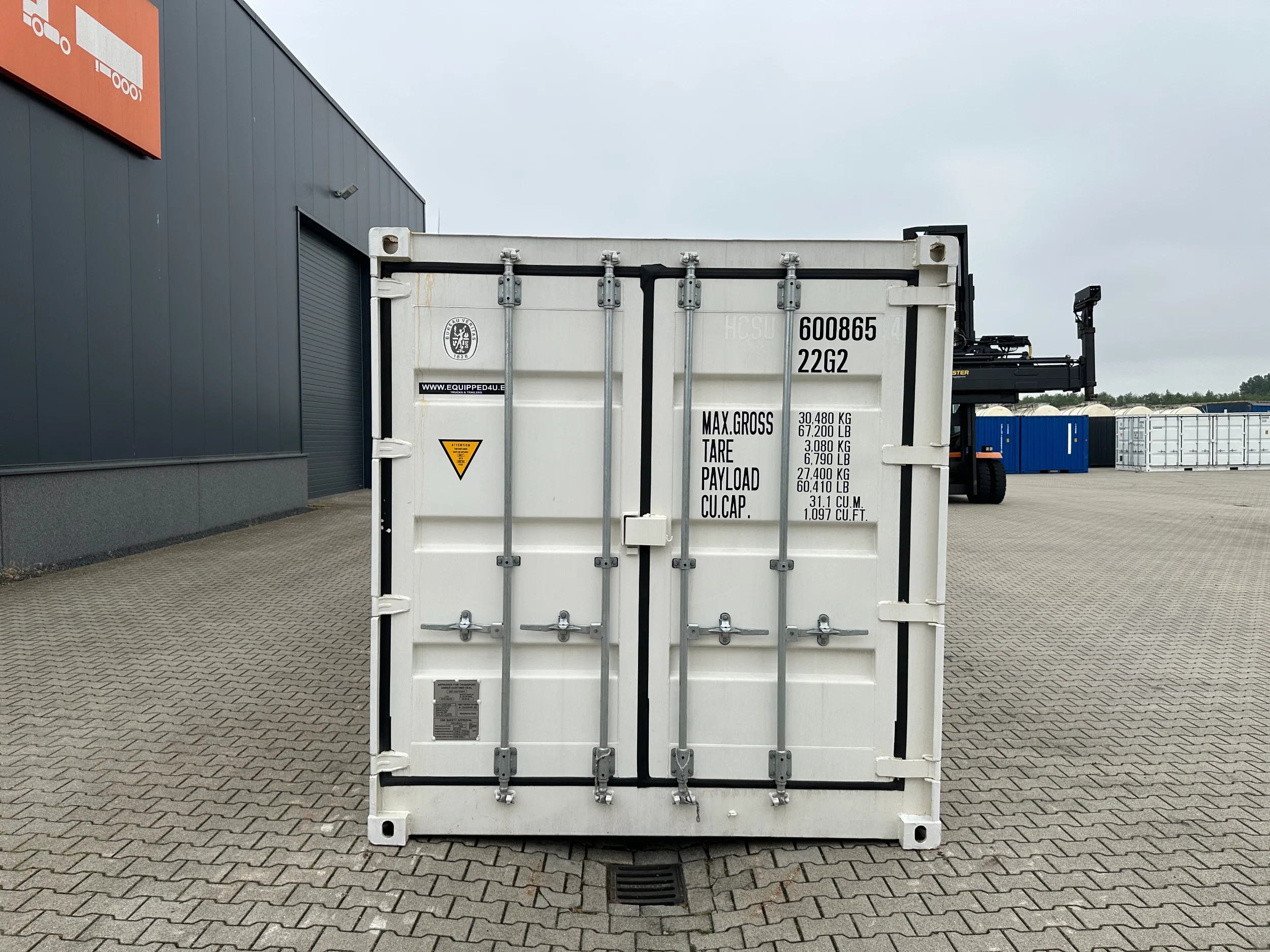 YANGZHOU 2026 - NEW (ONE-WAY) 20FT OPEN-SIDE CONTAINER afbeelding 13