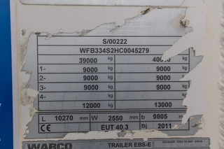 FELDBINDER N/A 2011 - EUT 40.3- 40.000 L CEMENT/CIMENT/ZEMENT obrazek 24