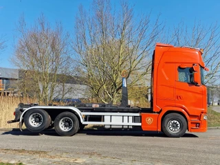 Scania S 2019 - S500 6x2 | 25 ton haakarm | vollucht geveerd | full air | afbeelding 3 miniatuur