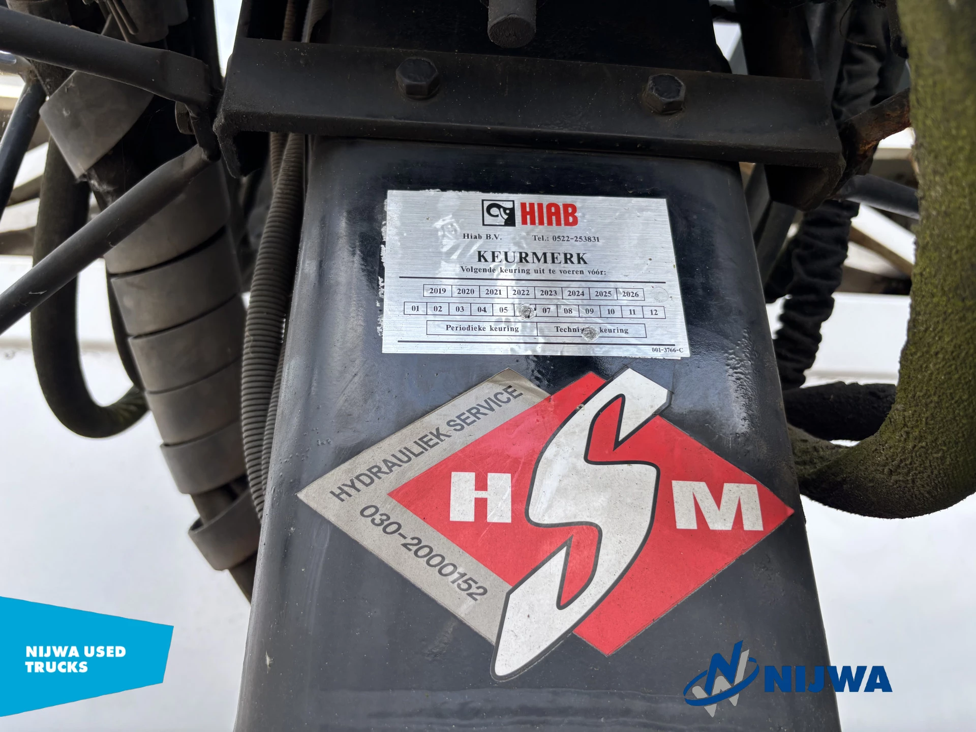 Volvo FH 2017 - FH16 750 6x2/4 i.c.m. KWB P3 oplegger met Hiab 1185 83 kraan obrázek 30