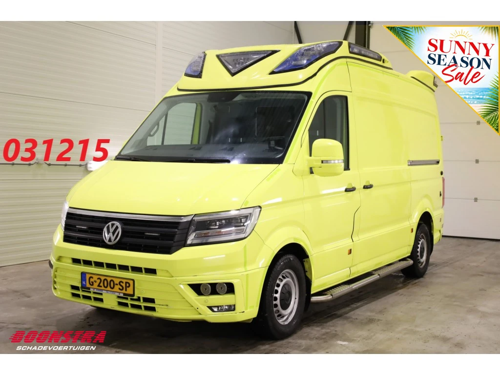 Volkswagen Crafter 2019 - 2.0 TDI 175 PK DSG Ambulance RTW LED Leder Luchtvering Cruise PDC afbeelding 1
