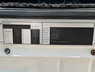 Scania R 2005 - R420 RETARDER MANUAL GEARBOX ANALOGUE TACHO FULL AIR 2X TANKS HOLLAND-TRUCK bild 24