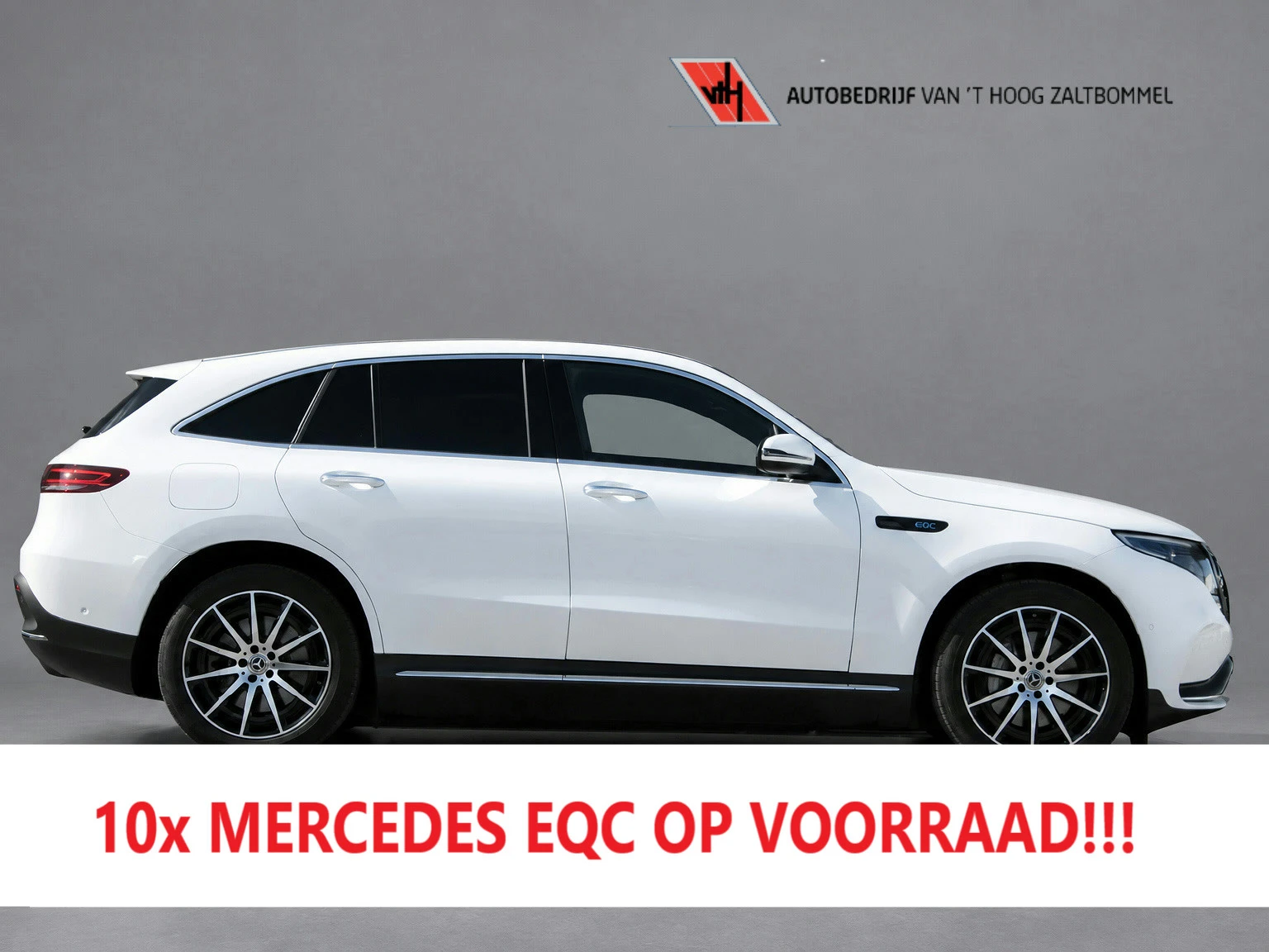 Mercedes-Benz EQC 2021 - 400 4MATIC 80kWh (SOH 96,71%) Business Solution AMG LINE 20'' afbeelding 1