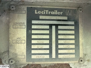 Lecitrailer N/A 2008 - Tautliner obrazek 5