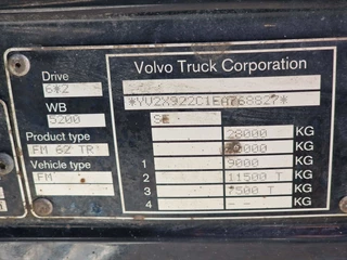 Volvo FM 2014 - 370 6x2*4 - HIAB X-Hiduo 188 E-5 Crane with remote - Euro 6 image 33