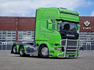 Scania R620-V8 2013 - Topline 6x2 - Retarder - Full air - Leather - 3.15 WB - Bull bar image 27