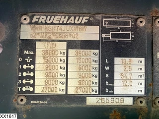 Fruehauf N/A 2018 - Tautliner Dhollandia obrazek 4